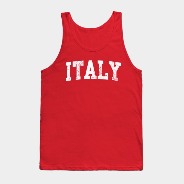 Italy Retro Italian Italia Home Love Tank Top by E